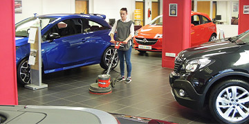 Car Showroom Cleaning